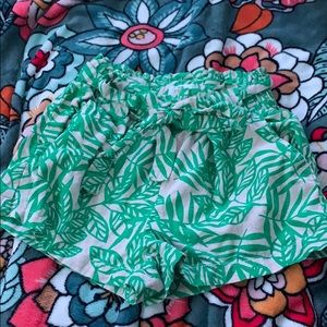 paper bag tie shorts